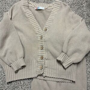 Free People Hailee Cardi Set